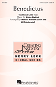 Benedictus Three-Part Treble choral sheet music cover